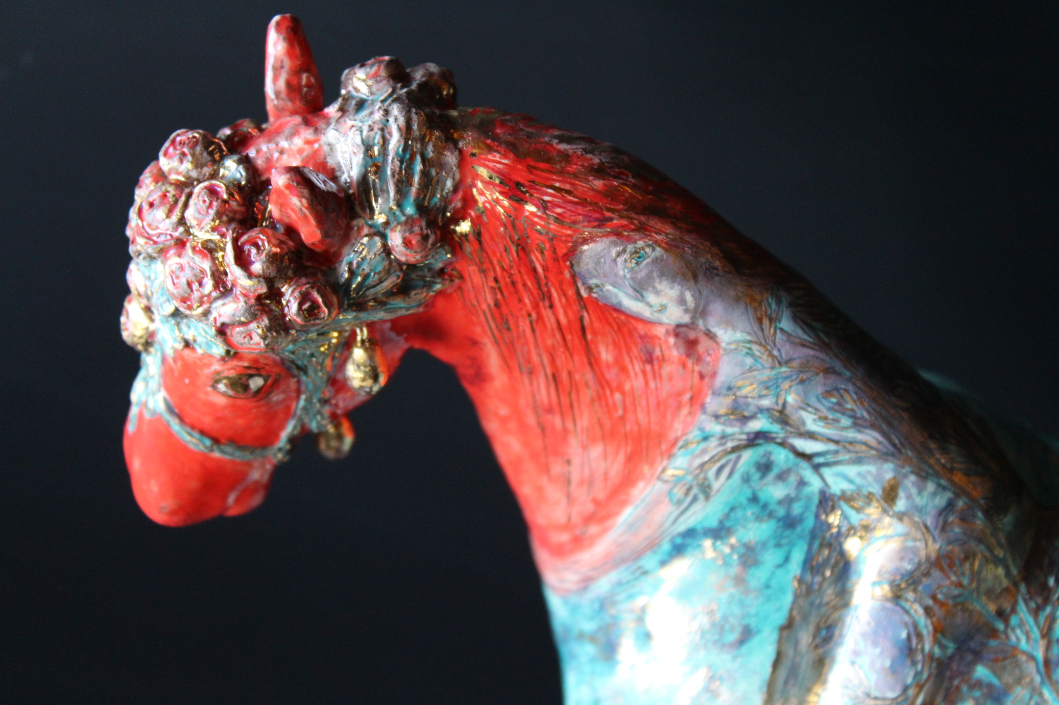 “Sarkanais zirgs” / “Red horse”